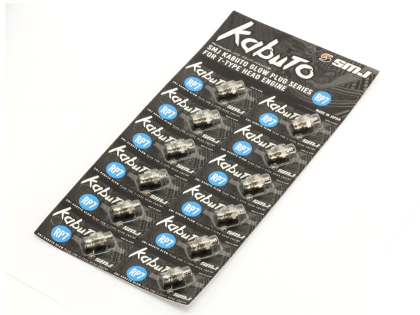 SMJ Kabuto GLOW PLUG RP7 sheet 12.pcs